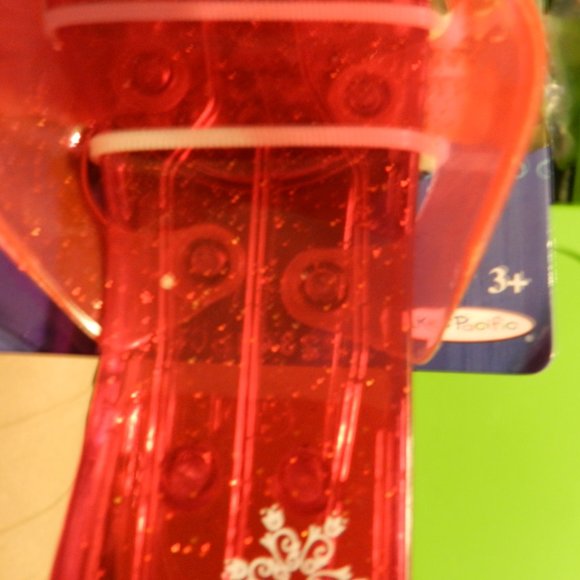 Disney Frozen Anna & Elsa Sparkle Shoes Toddlers Dressup Pretend roleplay NWT - Picture 5 of 15